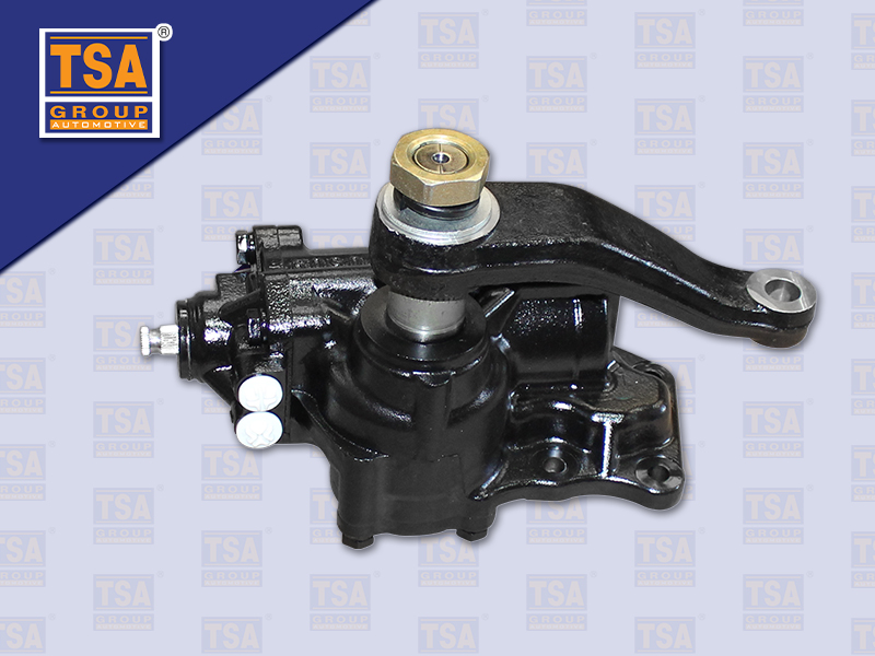 กระปุกพวงมาลัย MS CANTER คอลูกปืนเล็ก รุ่นใหม่ +ขาไก่