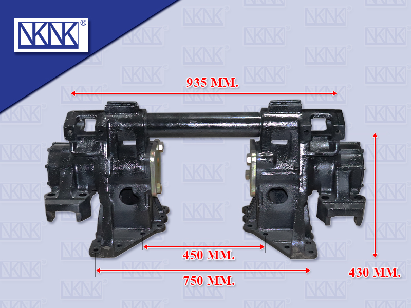 แท่นเพลาโบกี้ MS FS 527+ติดตุ๊กตา