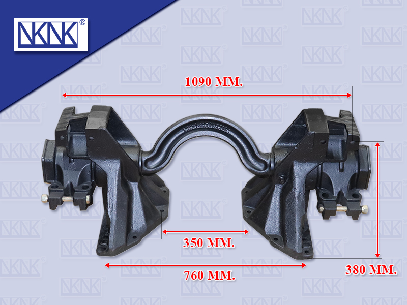 แท่นเพลาโบกี้ NS+ตุ๊กตา CW520 1200 MM