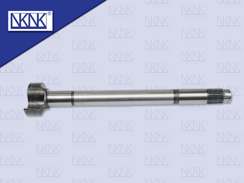 แกนเพลาลูกเบี้ยวเพลาแท่นเส้นหน้า UD CWE370 เควสเตอร์ 24 ร่อง L 485 MM