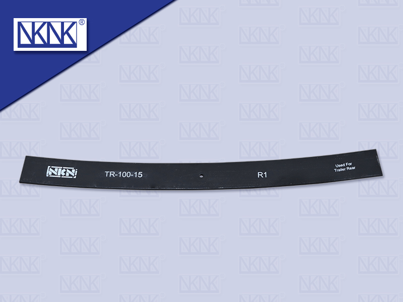 แหนบแผ่นรถพ่วง 4" ตัวที่ 1 ตัวตรง