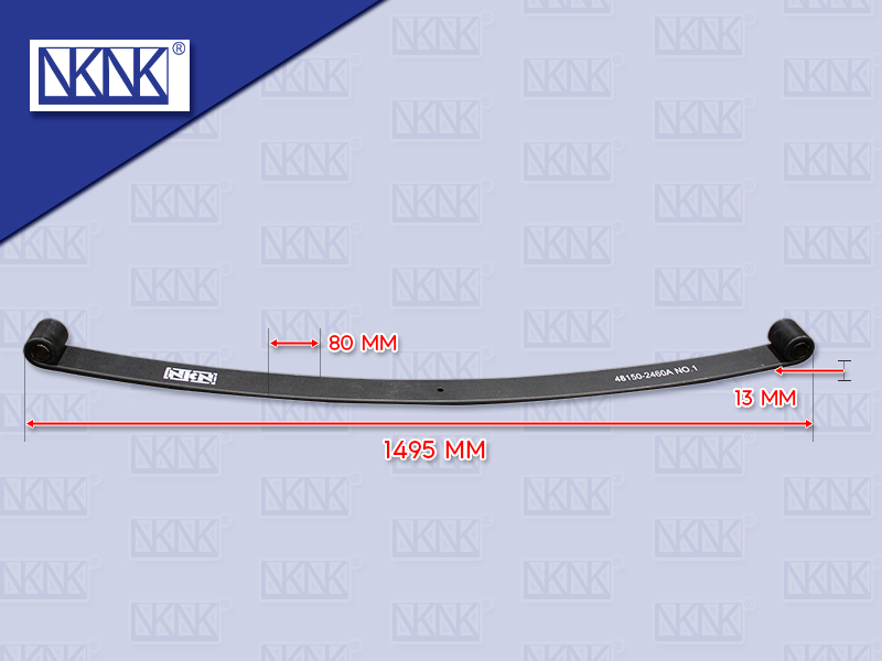 แหนบแผ่นหน้า HN MEGA ตัวหู ตัวที่ 1
