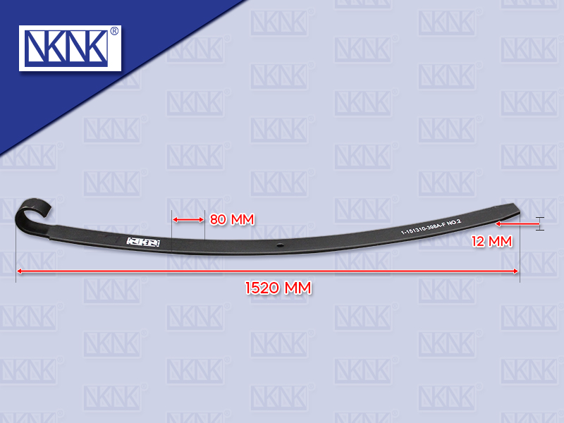 แหนบแผ่นหน้า IS DECA ตัวกอด ตัวที่ 2