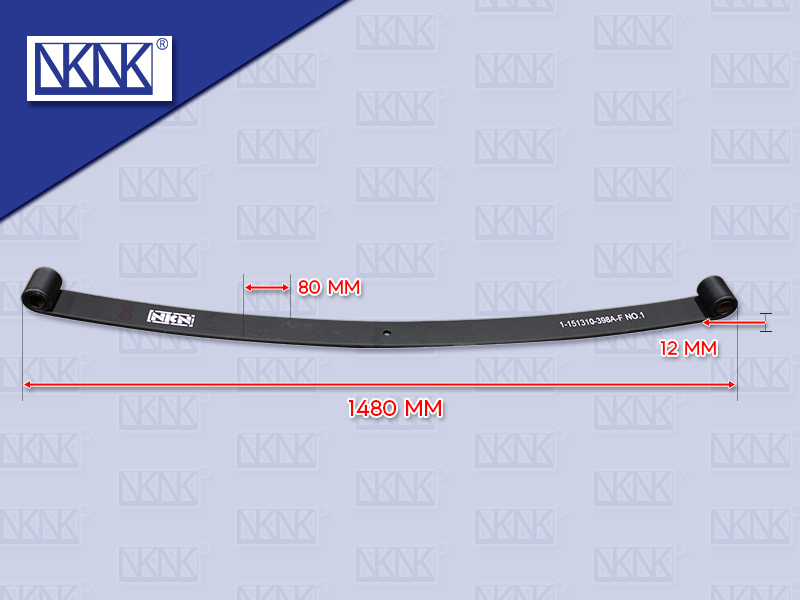 แหนบแผ่นหน้า IS DECA ตัวหู ตัวที่ 1