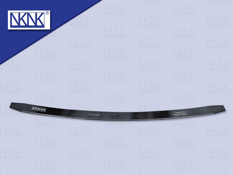 แหนบแผ่นหน้า IS JUMBO 200แรง ตัวที่ 2 ตัวตรง