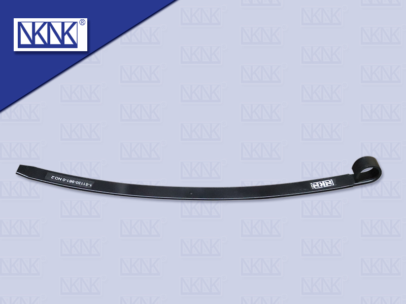 แหนบแผ่นหน้า IS DECA360 ตัวที่ 2 ตัวงอ 14*80*1630 MM