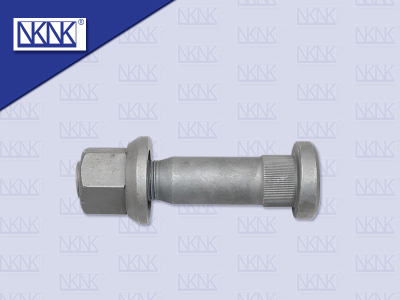 น๊อตล้อ VL หัวกลม บ่าเป็น ร่อง หยาบ 10*125*28 MM