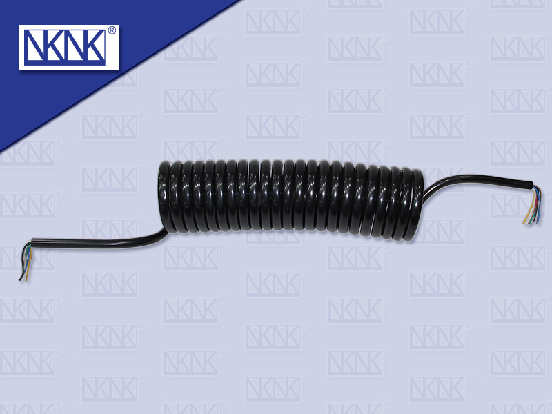 สายไฟคอยส์สปริง ไม่มีปลั๊กไฟ เส้น