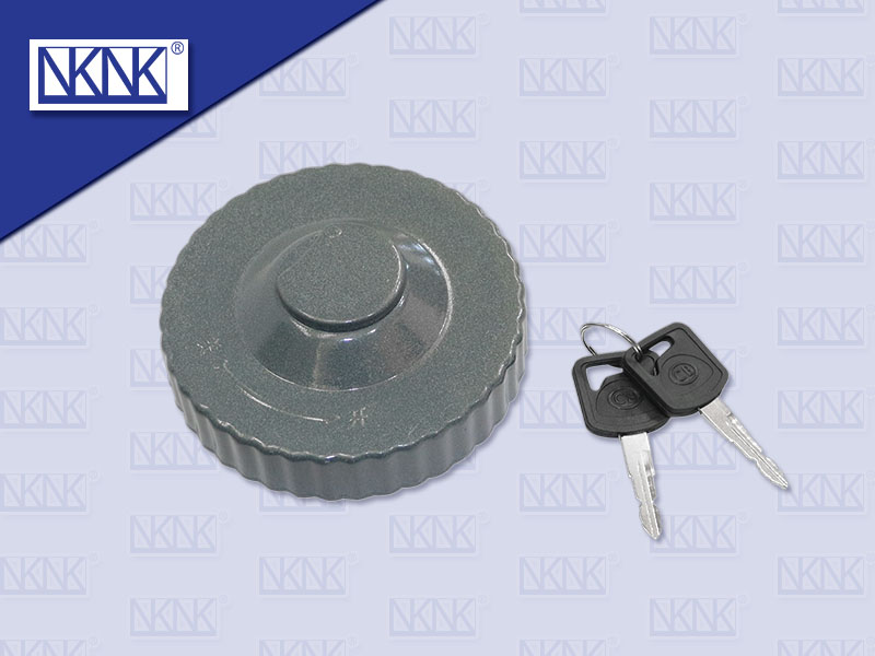 ฝาถังน้ำมัน 3 เขี้ยว เหล็ก ขอบจีบ เขี้ยวลึก