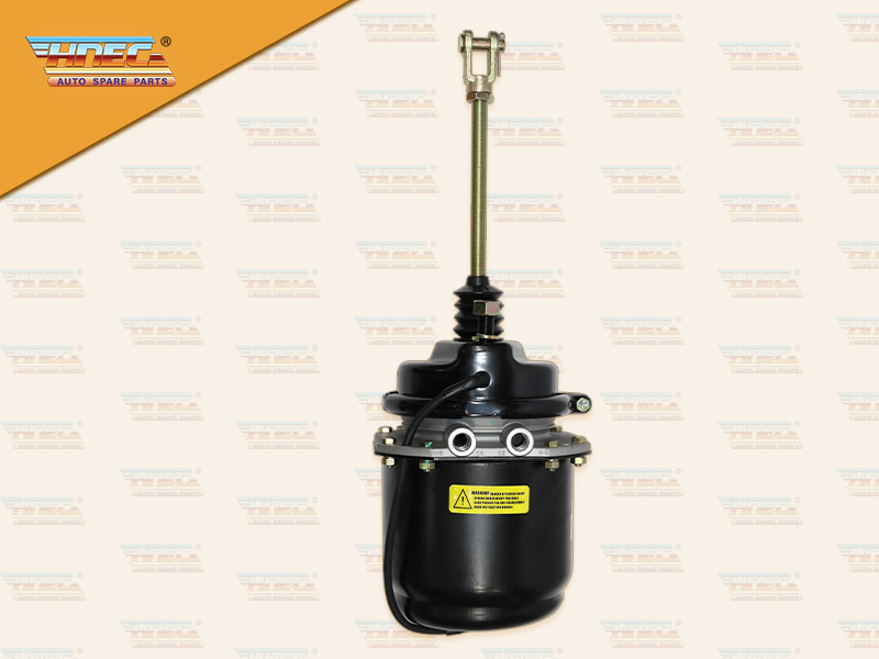 หม้อลมเพลา 2 ชั้น BENZ 24/30 น๊อตยึด2 รู มีท่อ ลูกใหญ่ 185 MM