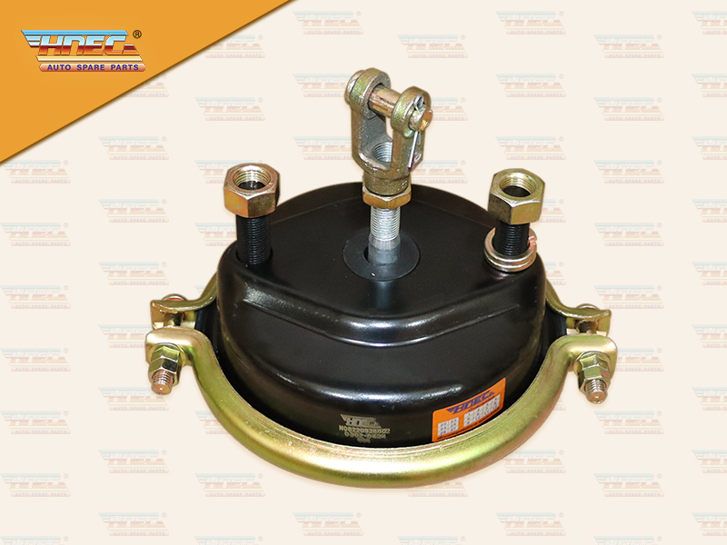 หม้อลมเพลาชั้นเดียว ลูกเล็ก เบรคแห้ง T24 แกนสั้น (HNEC)