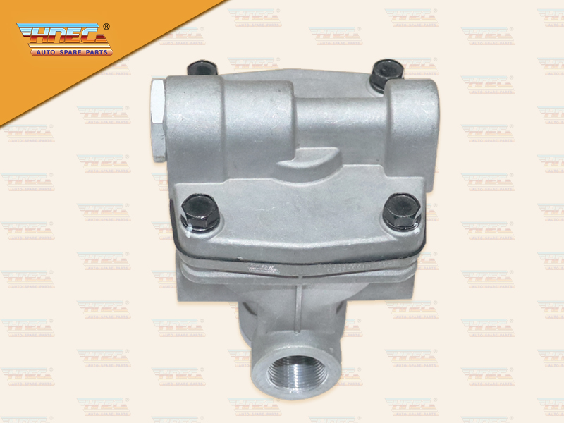 วาล์วจ่ายลม 2 ทาง รูลมใหญ่ ขนาด รูลม 22 MM กรองฝุ่นแบบท่อยาง (HNEC)