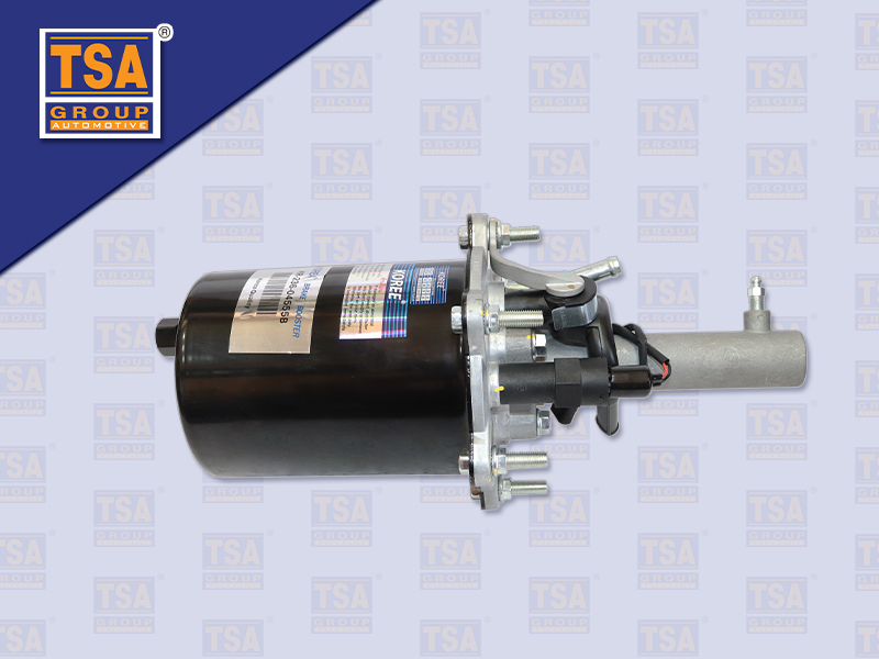 หม้อลมชิฟฟี่ IS DECA 7 TON ท่อน้ำมันซ้าย เบอร์ 1 รูขนาด 10 MM (เกาหลี)