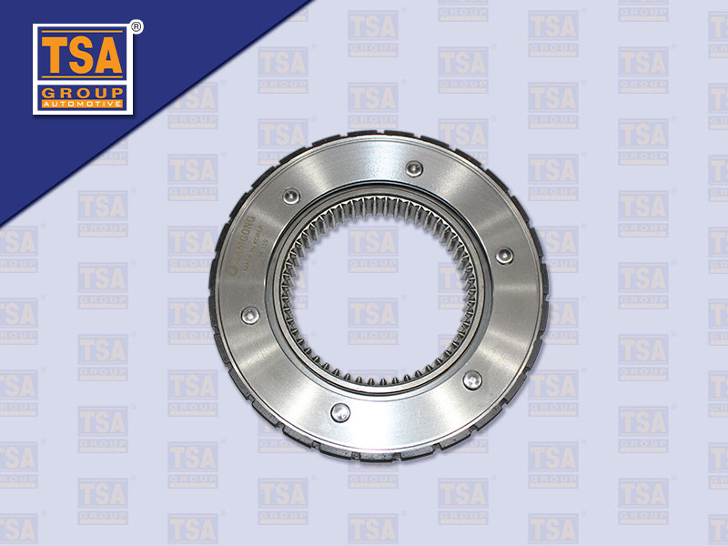 ซีลคอมเม็ท NS 50 ร่อง FIBER 2 ข้าง บ่าร่อง กลางเว้า รูน้ำมัน 6 รู ตอนเดียว (เกาหลี)