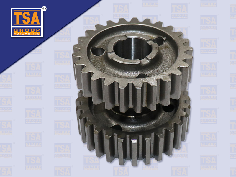 เฟืองเกียร์ถอยตัวล่าง 2 ชั้น MS FS เฟืองตรง 25/28 (เกาหลี)