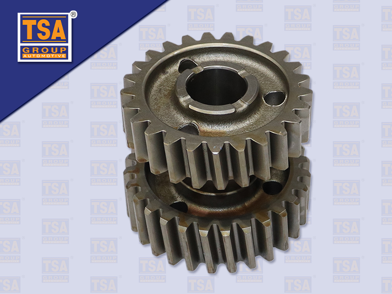 เฟืองเกียร์ถอยตัวล่าง 2 ชั้น MS FS 25/28 เฟืองเฉียง (เกาหลี)