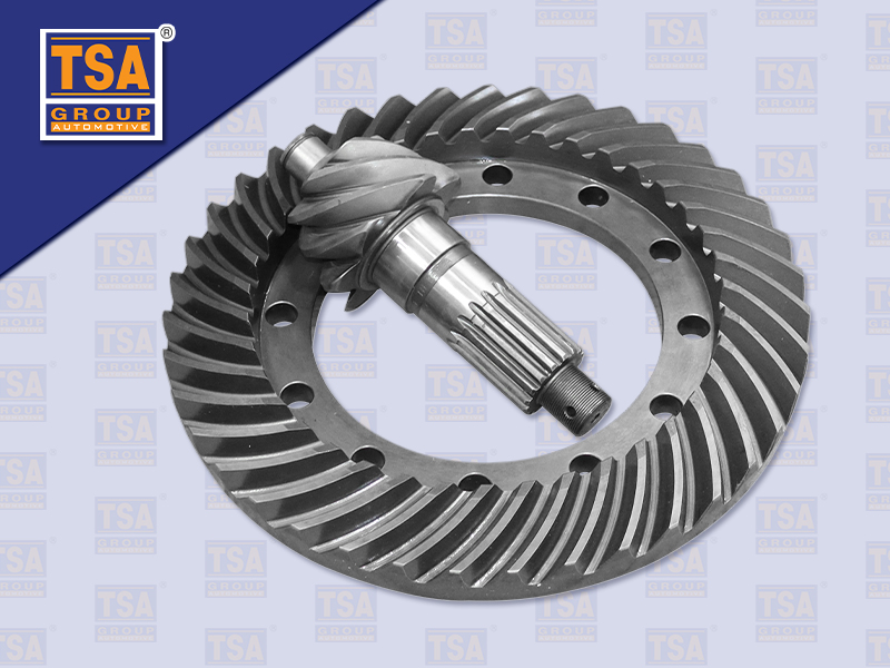 จานเดือย FS 516 เพลาเดียว 7.39 น๊อตทะลุ (เกาหลี)