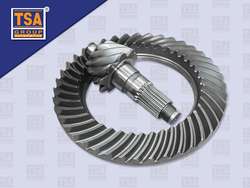 จานเดือยลูกหลัง IS ROCKY 210 240 เดือยมีร่องผ่า 9.41 21 ร่อง (เกาหลี)