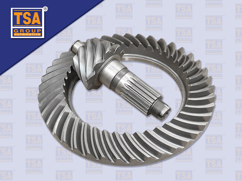 จานเดือยลูกหน้า IS ROCKY 210 240 เดือยมี ร่องผ่า 9.41 18 ร่อง (เกาหลี)