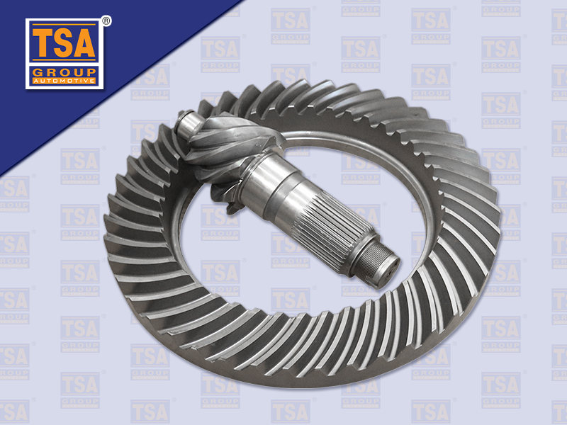 จานเดือยลูกหลัง IS DECA270 7.43 37 ร่อง น๊อตไม่ทะลุ 16 รู (เกาหลี)