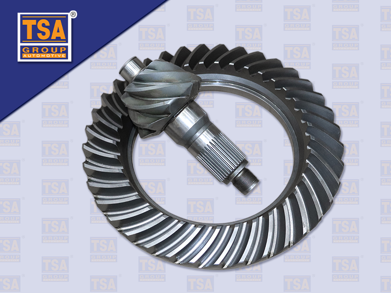 จานเดือยลูกหลัง NS UD เควสเตอร์ CW370 GH11 8.37 น๊อตไม่ทะลุ 34 ร่อง 12 รู (เกาหลี)