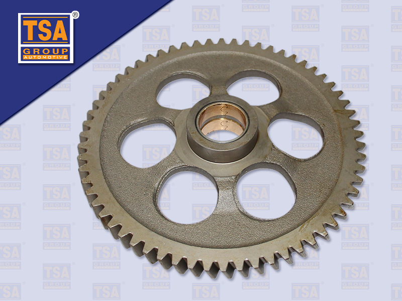 เฟืองลอยชั้นเดียว IS 4HF1 62 ฟัน หยาบ (เกาหลี)