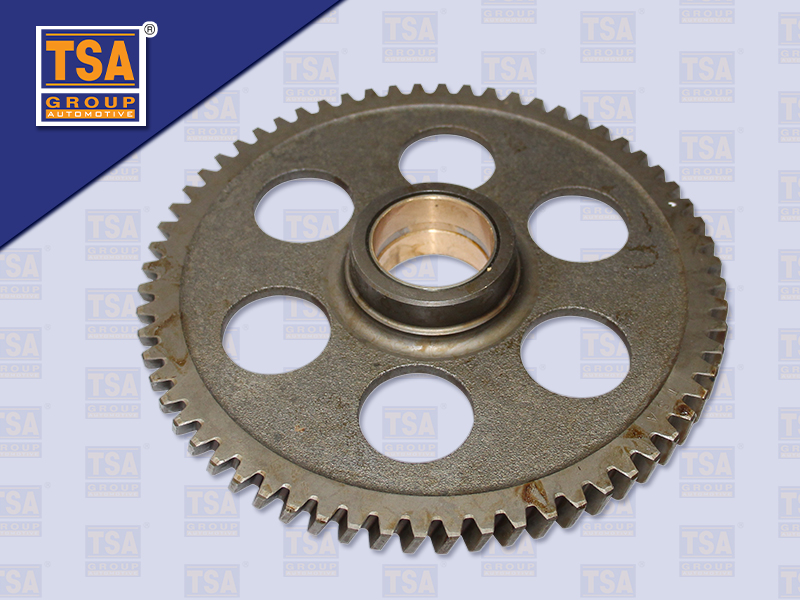 เฟืองลอยชั้นเดียว IS 4HF1 64 ฟัน หยาบ (เกาหลี)