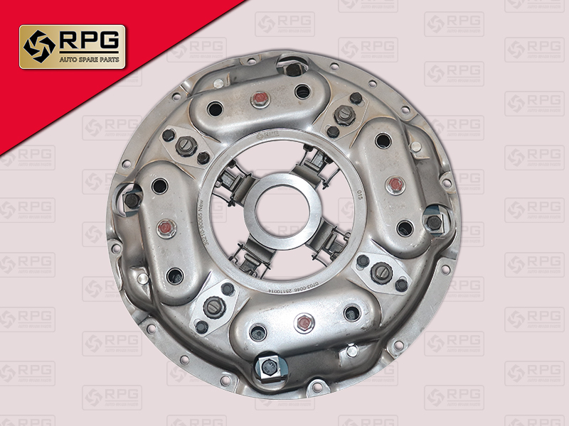 จานกดคลัช NS 16" PD6 PE6 มีแหวนล็อค น๊อตตั้งตีนผี น๊อตไม่ผ่า รุ่นใหม่ (RPG)