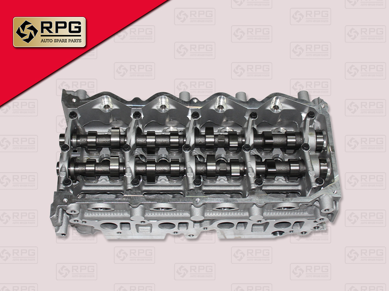 ฝาสูบ NS YD25,FRONTIER 16 วาล์ว+เพลาราวลิ้น รูท่อไอดีเล็ก 8 รู วาล์วโต 28/26 MM (RPG)