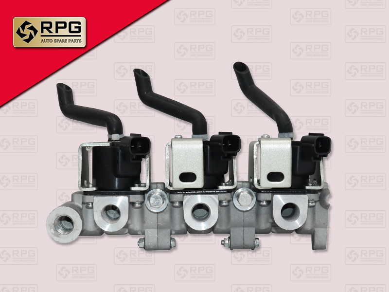 แผงสวิตช์ลมควบคุม PTO HN VICTOR 500 M009 OD/DD ข้างเกียร์ 24V RPG 27690-EW042