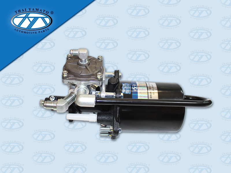 หม้อลมชิฟฟี่ลูกสั้น NS ท่อน้ำมันออกขวา รูลมออกข้าง (YAMATO)