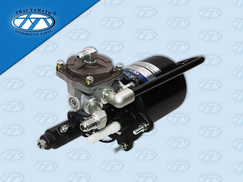 หม้อลมชิฟฟี่ลูกสั้น NS ท่อน้ำมันออกซ้าย รูลมออกข้าง (YAMATO)