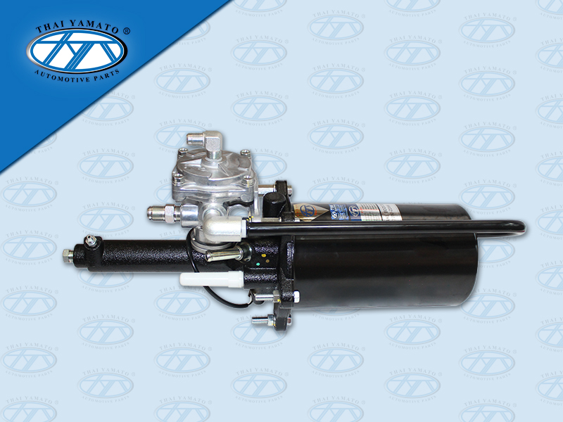 หม้อลมชิฟฟี่ลูกยาว NS ท่อน้ำมันออกซ้าย รูลมออกตรง (YAMATO)