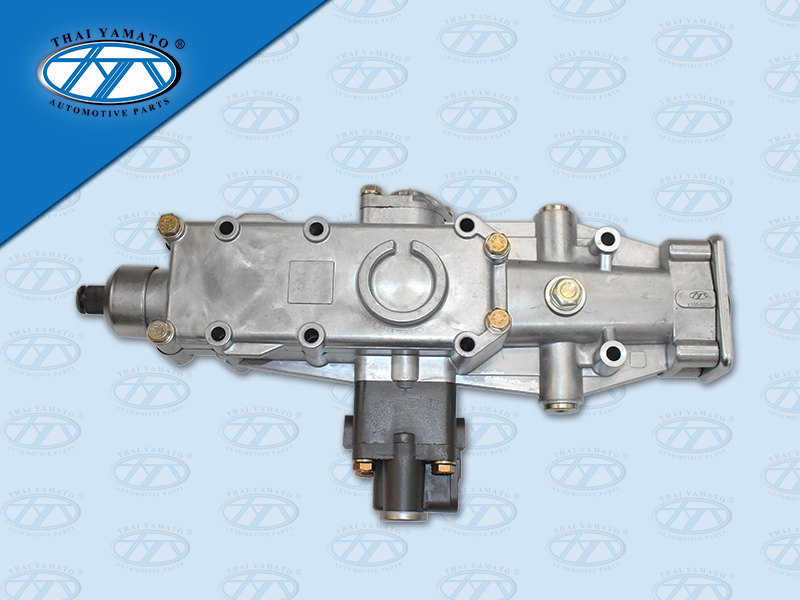 ฝาเกียร์เล็ก ZF 240 300 คอเล็ก ซ้าย ไม่มีลูกปืนดัน ปลอกสลักฝาเกียร์ 66 ร่อง พร้อมตัวยิงโลไฮ