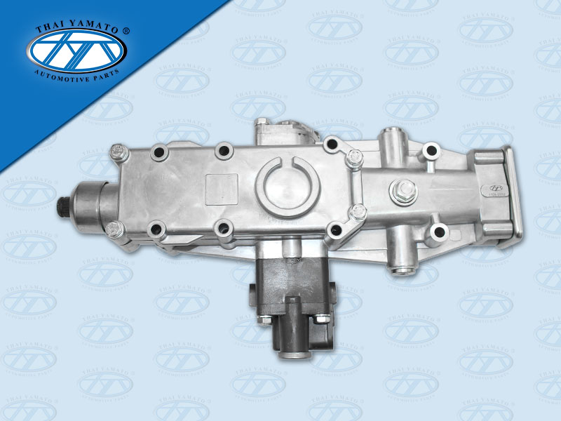 ฝาเกียร์เล็ก ZF 240 300 คอเล็ก ซ้าย ไม่มีลูกปืนดัน ปลอกสลักฝาเกียร์ 63 ร่อง พร้อมตัวยิงโลไฮ