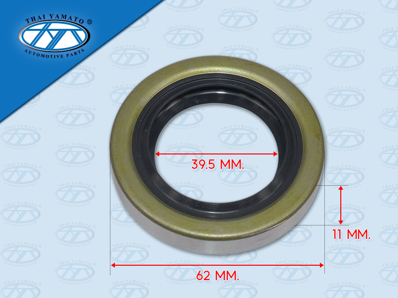 ซีลเกียร์ฝาก PTO ZF 270-320 39.5MM*62*11MM (YAMATO)
