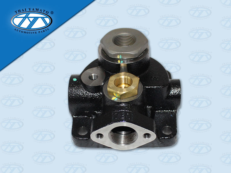 ฝาปั้มลม HN EM100 ฝาหนาสูง 66 MM (YAMATO)