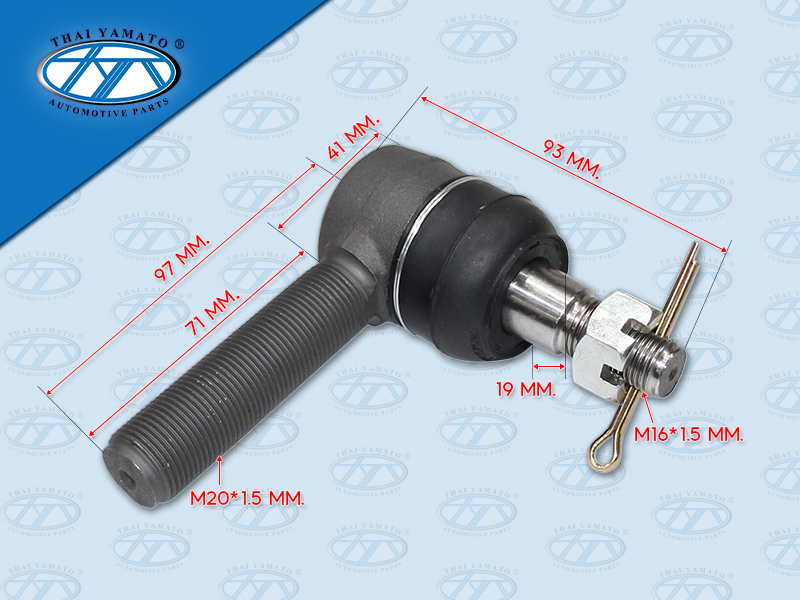 หัวลูกหมากคันชักตัวยาว IS FBR L 8-94103-223-0 (YAMATO)