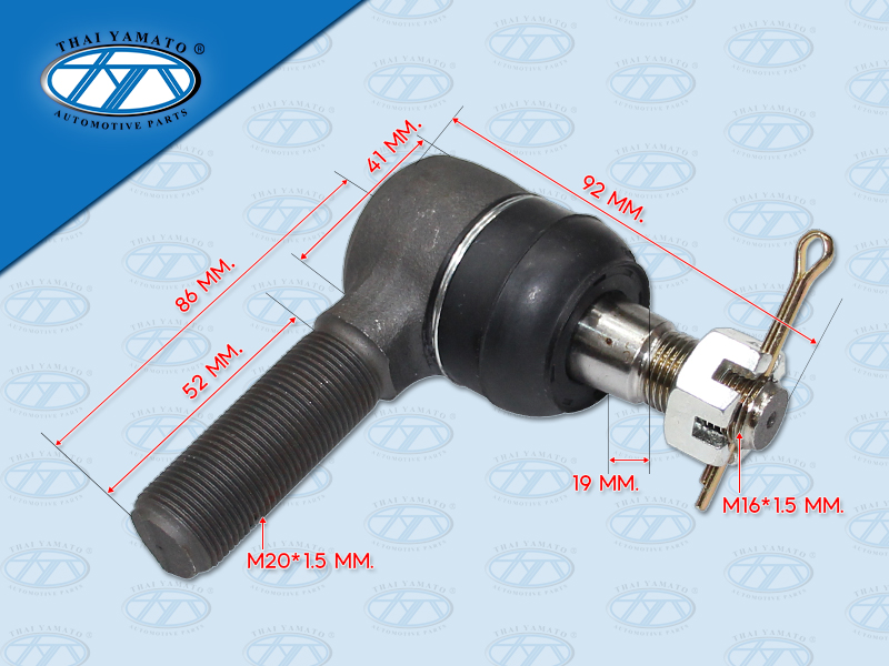 หัวลูกหมากคันชักตัวยาว IS NPR R 8-97222-509-0 (YAMATO)