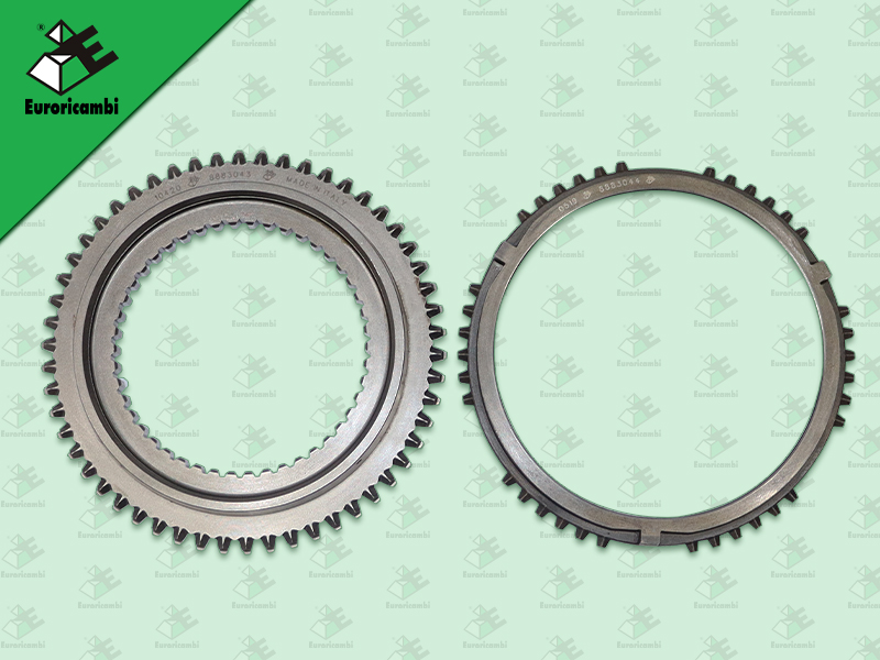 จานเม็ดข้าวโพด+เฟืองทองเหลือง ES-11109 FVR FVM300 35.51.0640 35.51.0639