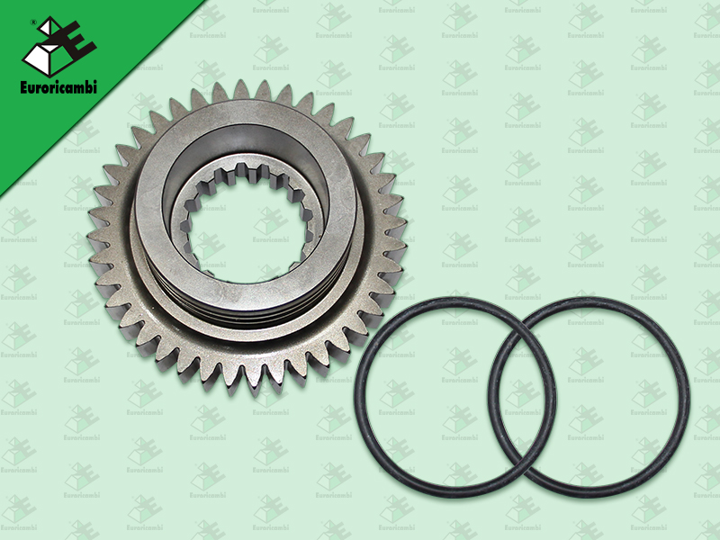 เฟืองไฮอิตั้น 40 ฟัน 17 ร่อง 18 เม็ด รุ่นโอริง 2 เส้น