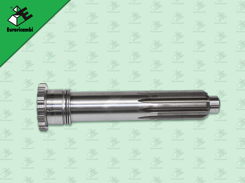 ปลายเกียร์อิตั้น 50 MM เกลียวน้ำมันมี ร่อง 18 ร่อง 80/10 MM เม็ดเล็ก ปลาย 30/300 + บู๊ช