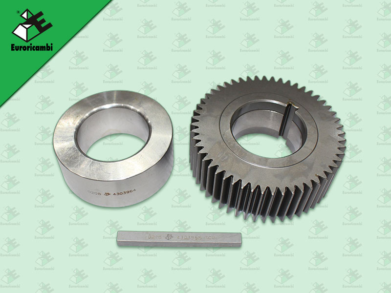 ชุดเฟืองราวข้างอิตั้น 10 เกียร์+บู๊ช+ลิ่ม102 MM 35.53.1075=1 1076=1 1077=1