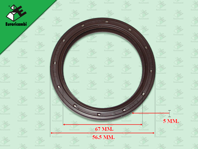 ซีลในรูตีต๋า BENZ G131 G155 G210 72*56*8 MM