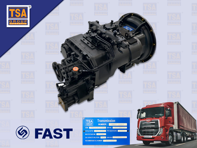 เกียร์ทั้งลูก เควสเตอร์ 370 GH11E 9 SPEED 13.96-0.73 OD คลัช 17" มี PTO รุ่นปั๊มไดร์เร็ท (TSA)