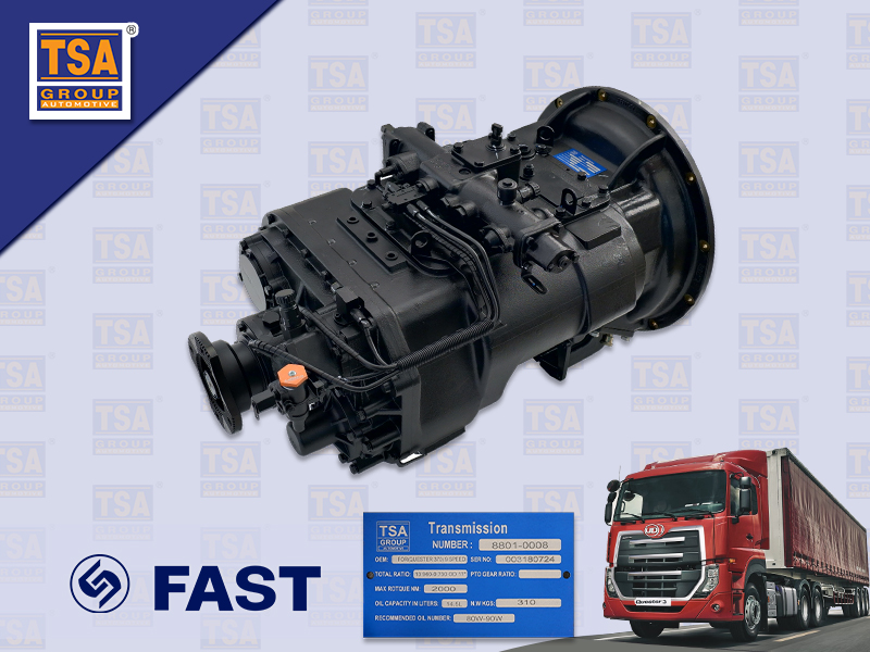 เกียร์ทั้งลูก เควสเตอร์ 370 GH11E 9 SPEED 13.96-0.73 OD คลัช 17" (TSA)