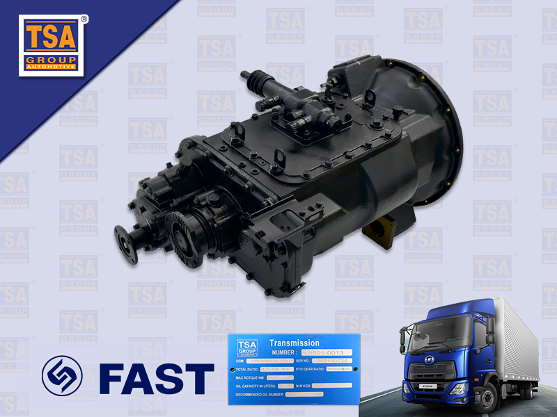 เกียร์ทั้งลูก โครเนอร์ 250 240 210 GH8E GH5E6 SPEED 8.71-0.51 คลัช15.5" มีPTO หน้าแปลน 4รู TSA