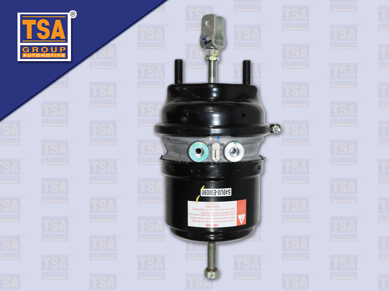 หม้อลมเพลาแท่นเส้นหน้า HN VICTOR FM L 2 ชั้น T30/24 แกนยาว3'' S49U0-EW090G แท้ไม่รับประกัน