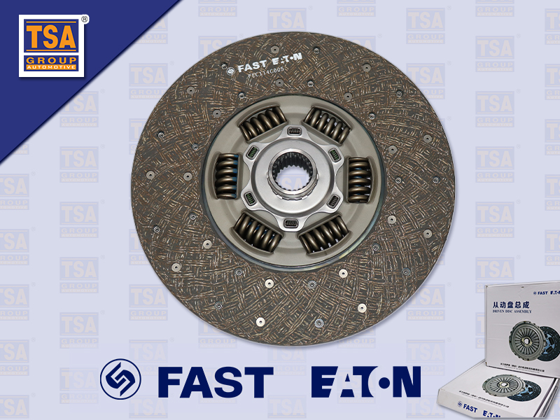 แผ่นคลัช VL FM370-400 HP 17"24ร่อง ไม่ทองแดง(FAST)