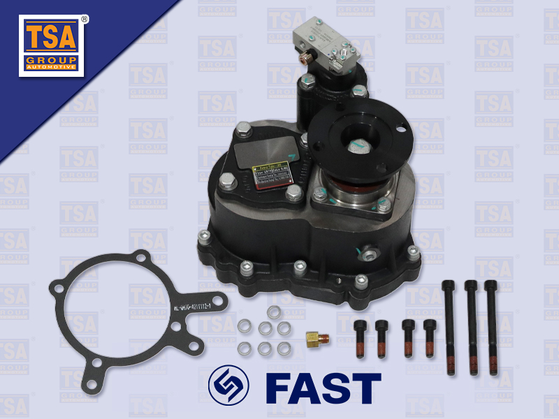 ชุด PTO ตูดเกียร์ FAST 9JS200T QH70-2000SAE รุ่นเพลาปั่น
